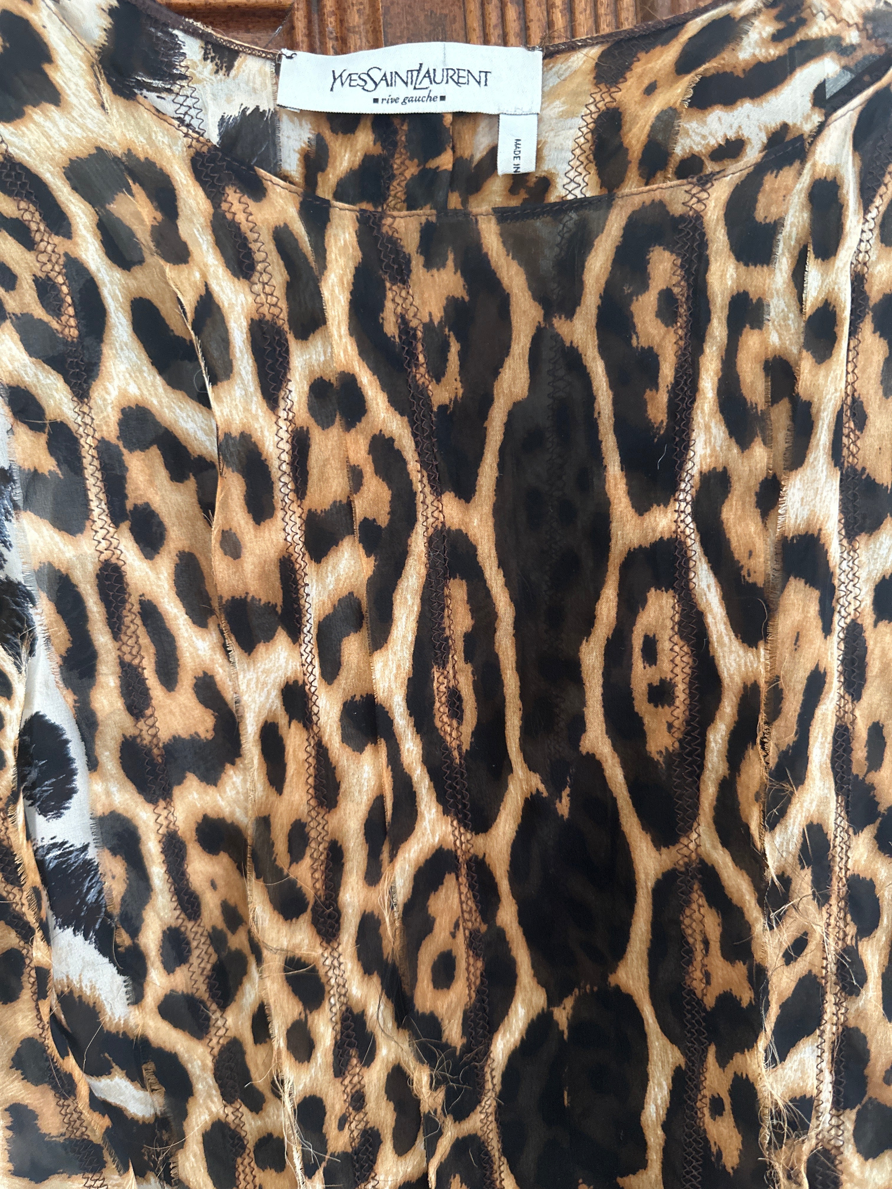 Tom Ford Yves Saint Laurent 2002 Runway Vintage Sz 38 - Pristine