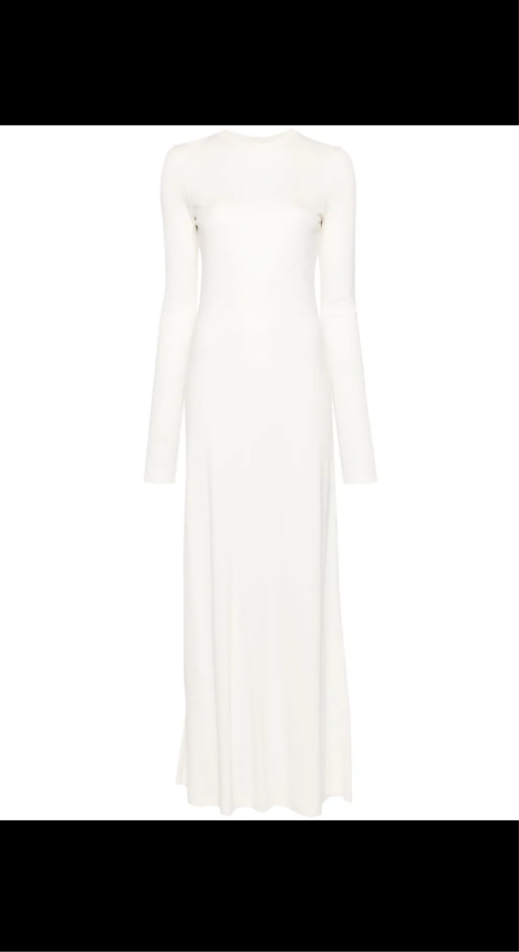 TOTEME NWT White Long Jersey Dress Sz XS