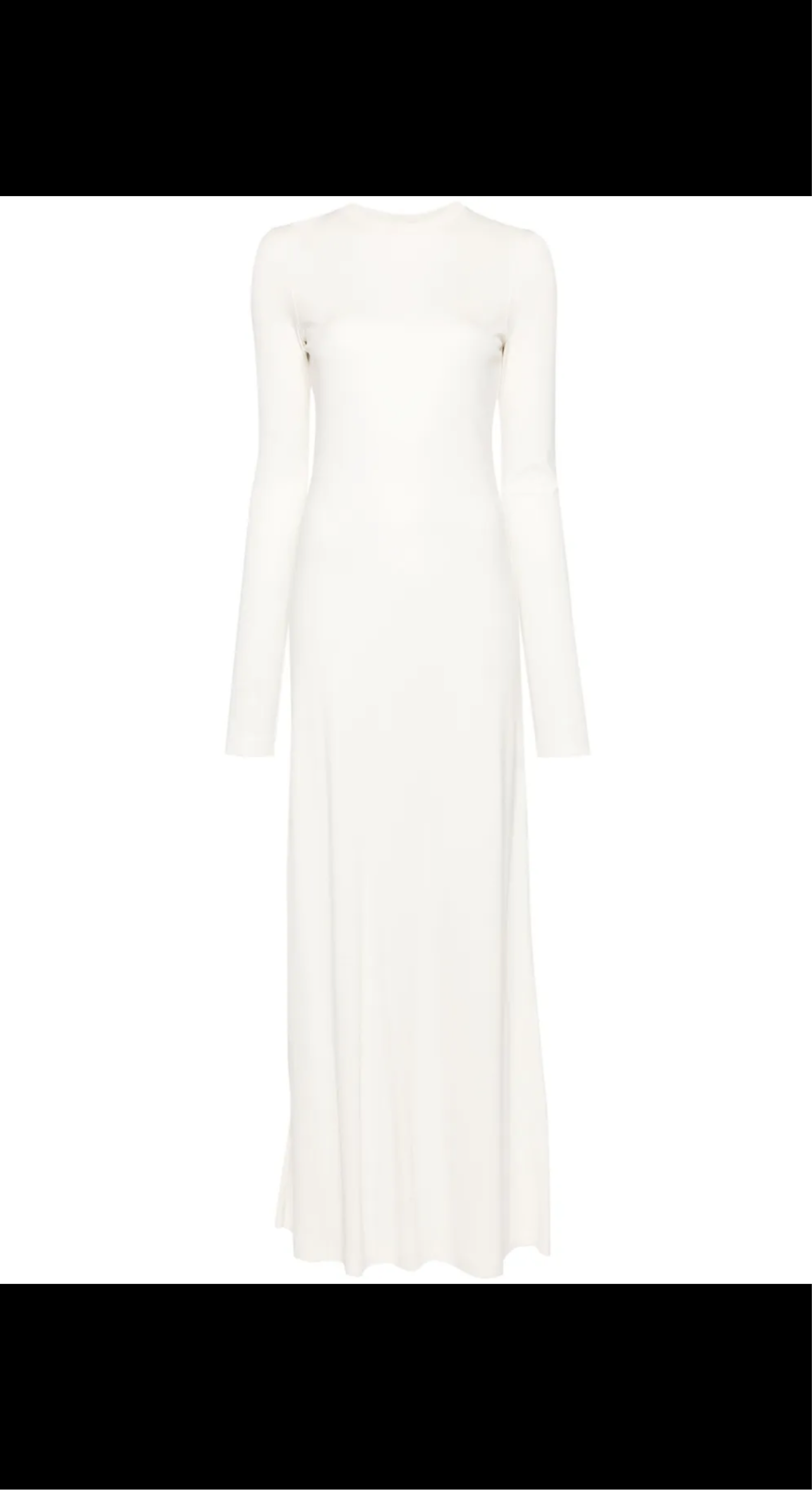 TOTEME NWT White Long Jersey Dress Sz XS