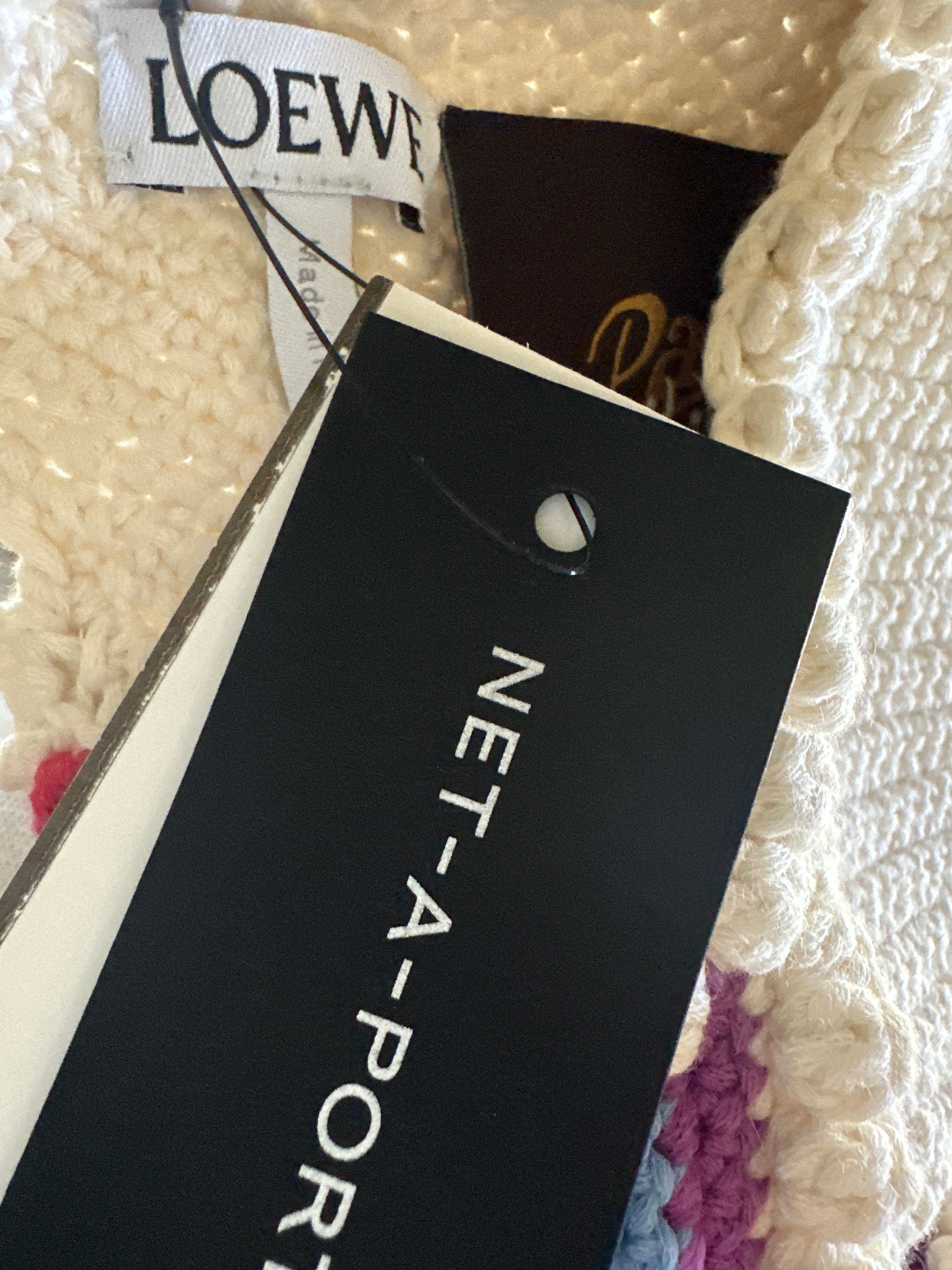 LOEWE NWT hand knit sweater purchased from Net-A-Porter Sz XS