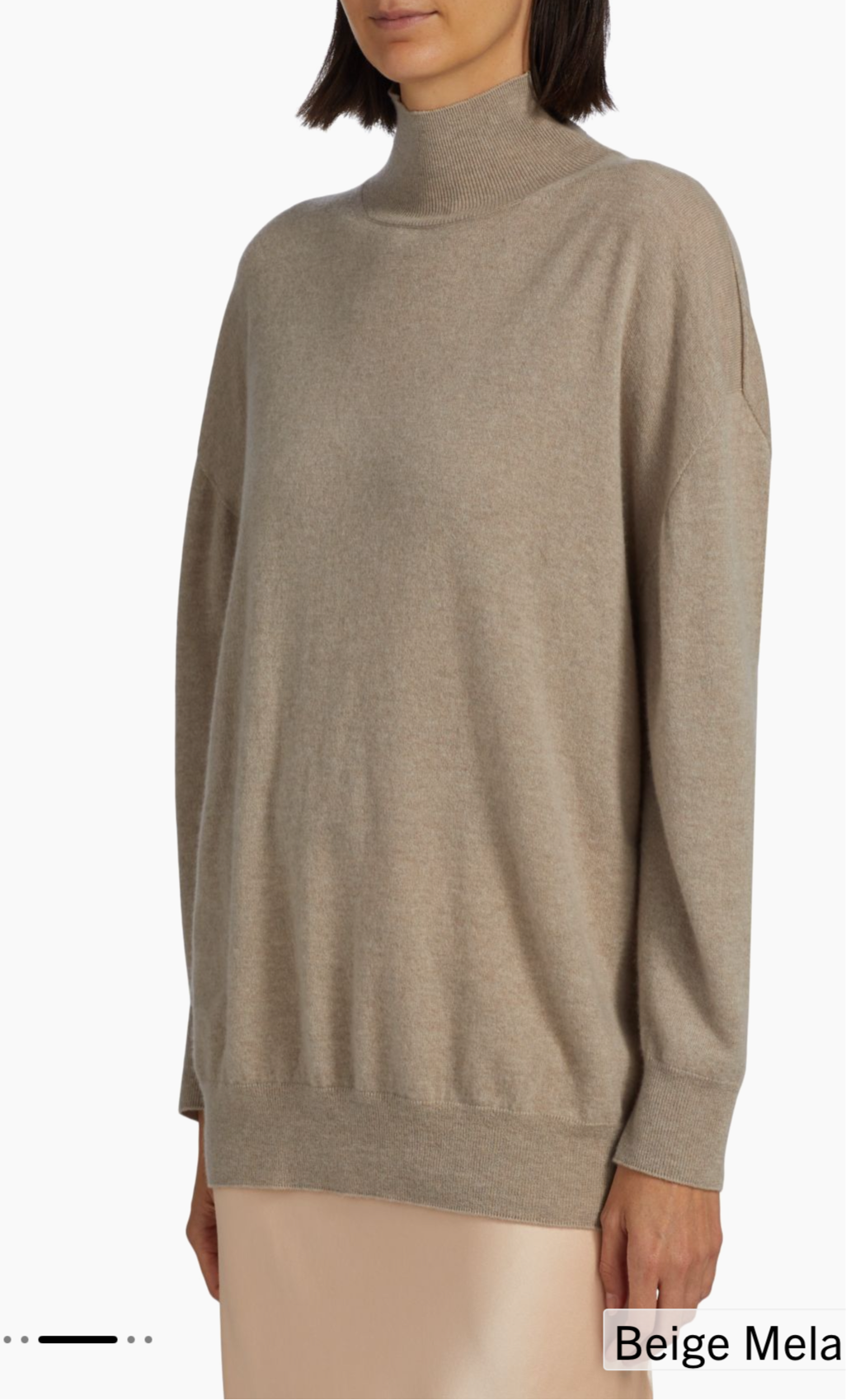 THE ROW Jabari Cashmere Turtleneck New from Saks Fifth Avenue Ave XS