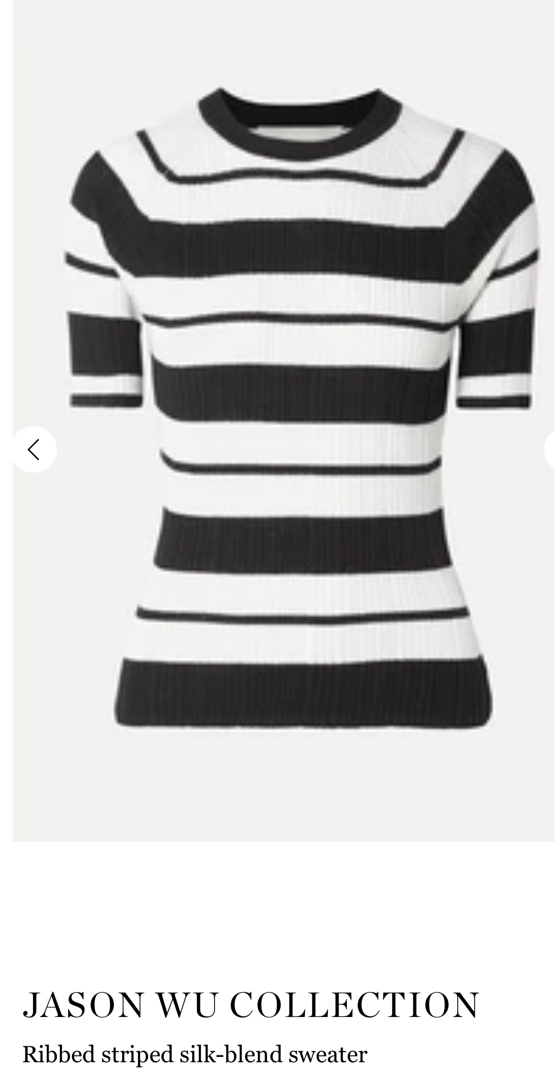 JASON WU COLLECTION Rare Find Net-A-Porter Sz XS