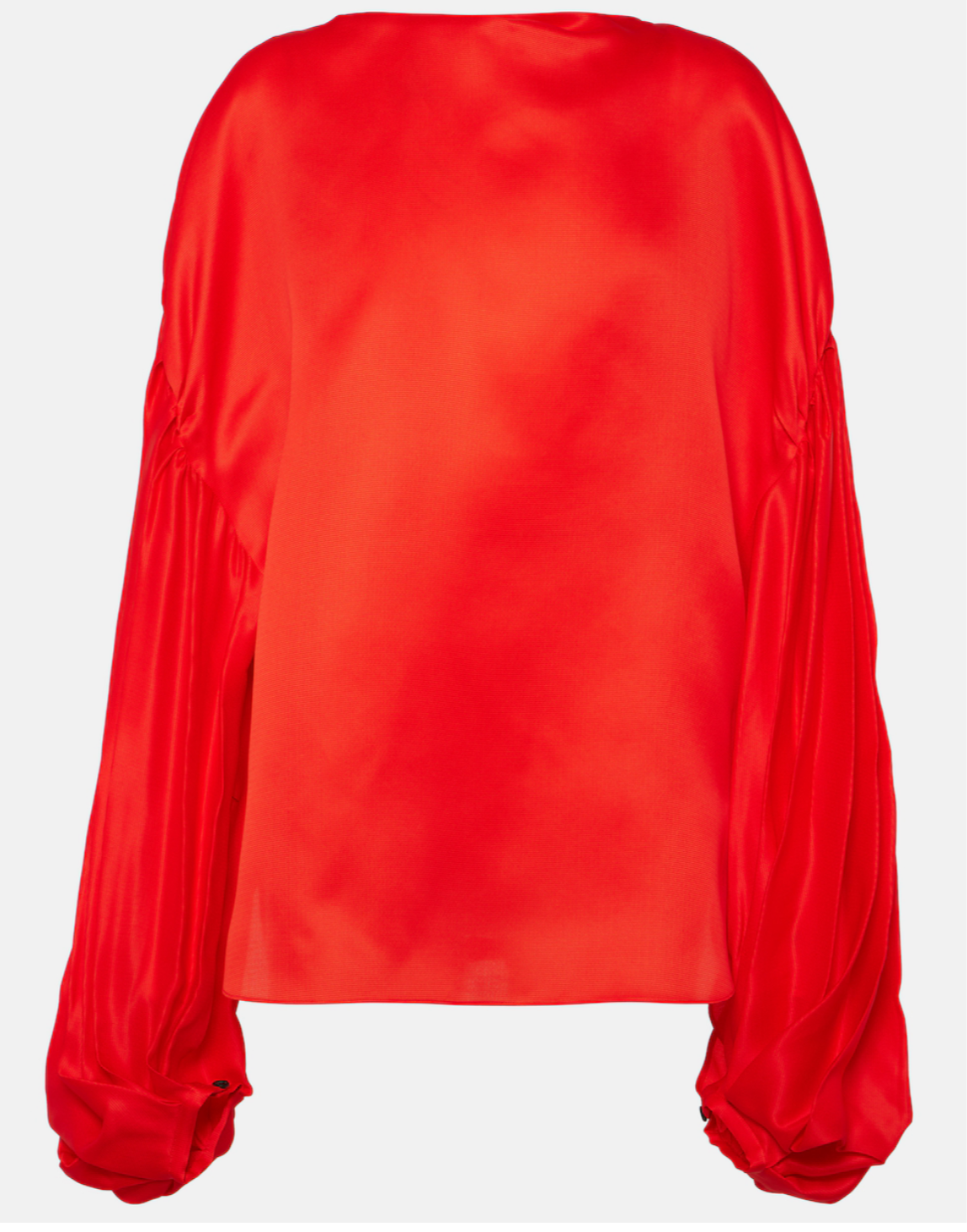 NWT RUNWAY KHAITE Quico Silk Blouse Sz 2