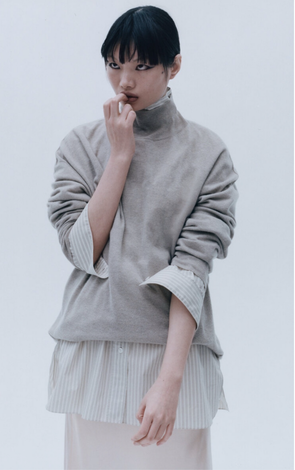 THE ROW Jabari Cashmere Turtleneck New from Saks Fifth Avenue Ave XS