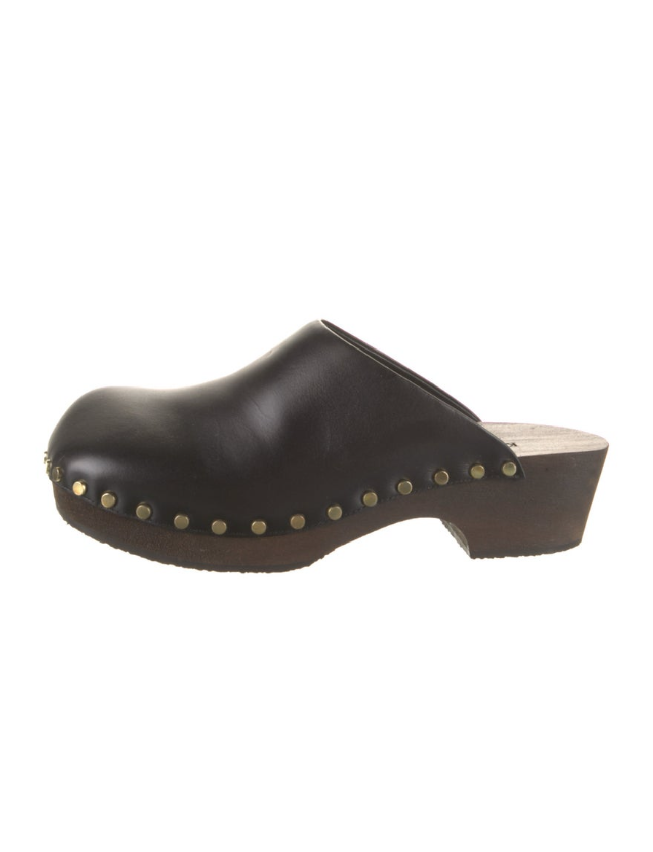 KHAITE ORIGINAL CLOGS IN BLACK Sz 37