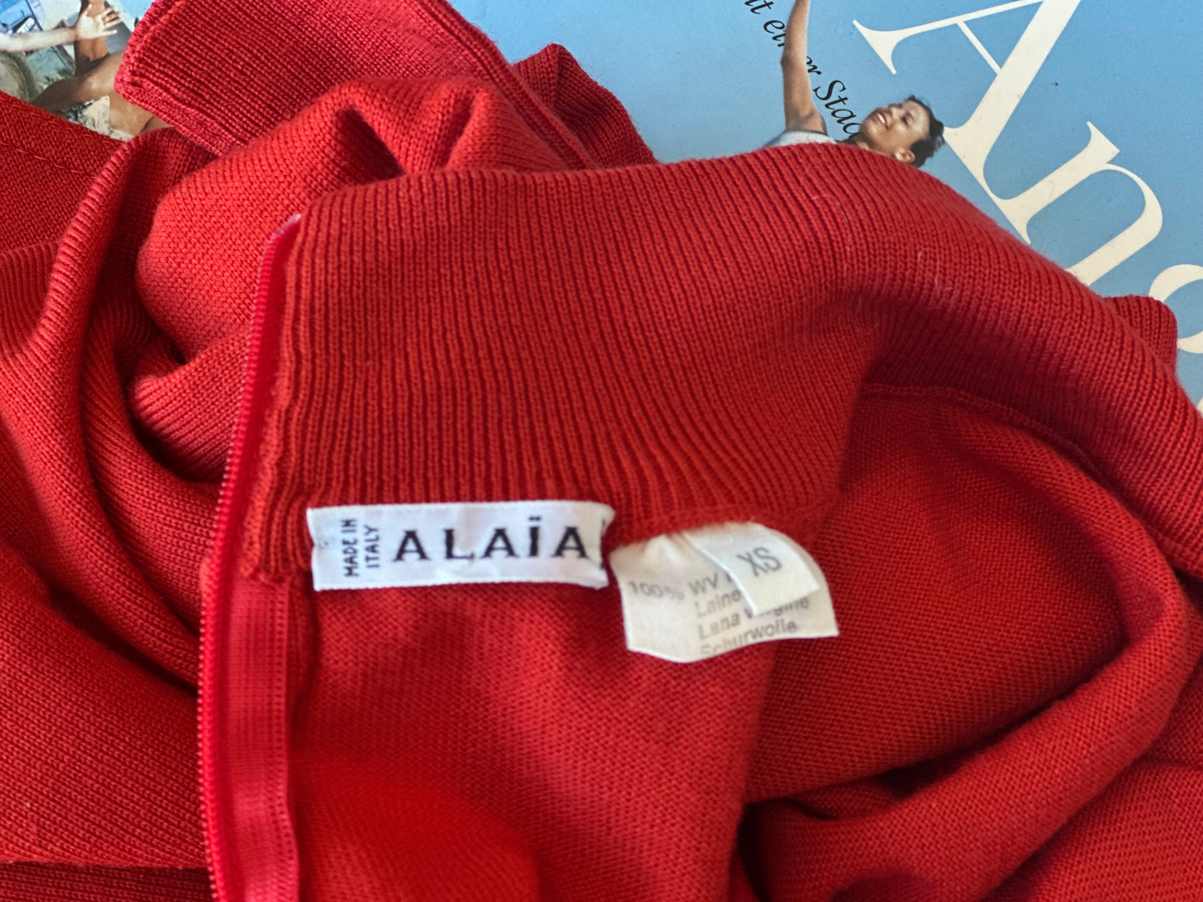Vintage ALAIA Bodysuit pristine Xs