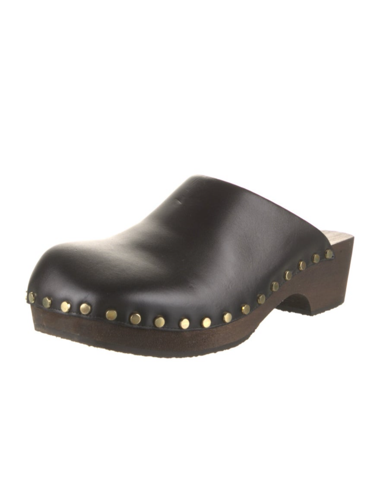 KHAITE ORIGINAL CLOGS IN BLACK Sz 37