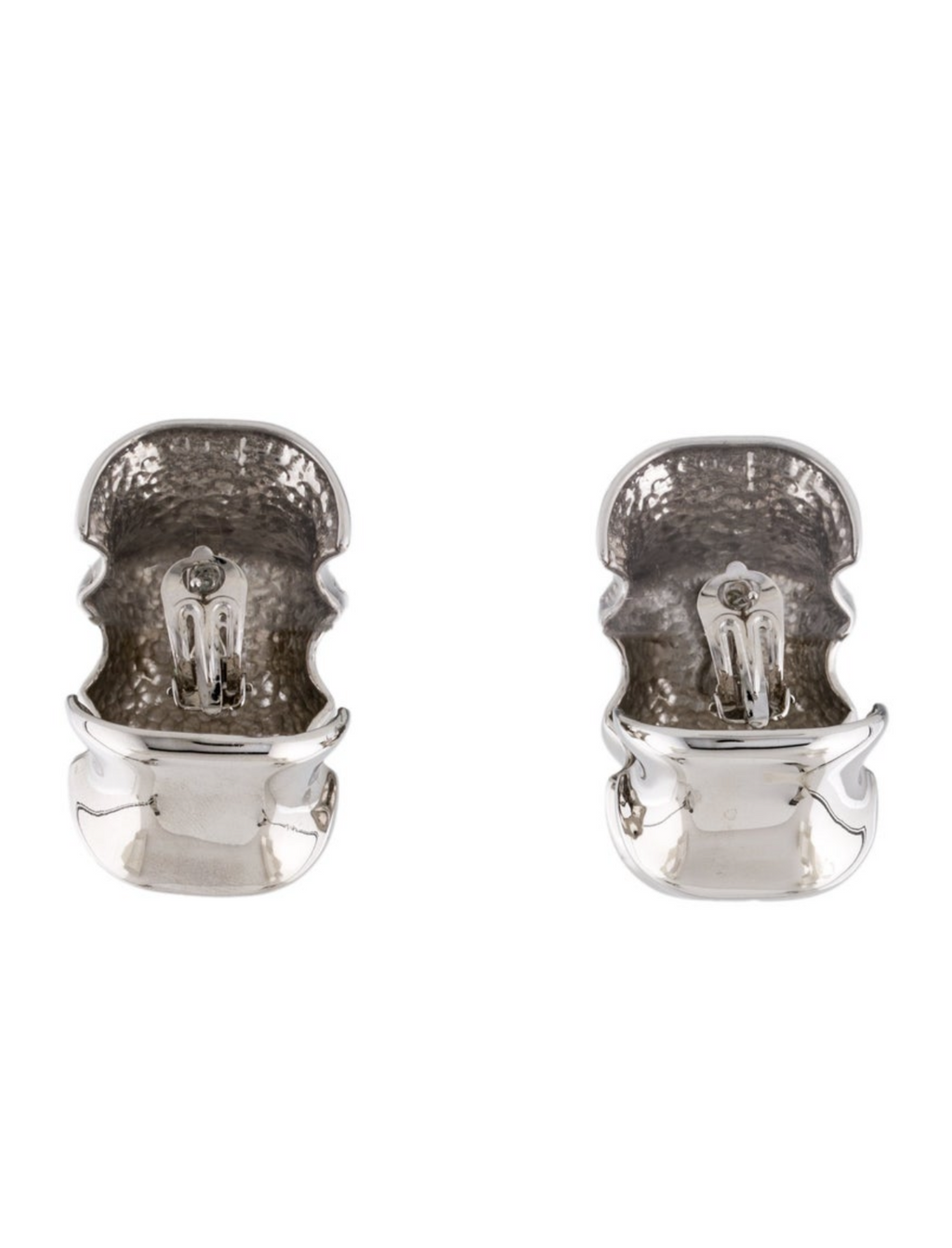 KHAITE Medium Julius Hoop in Silver