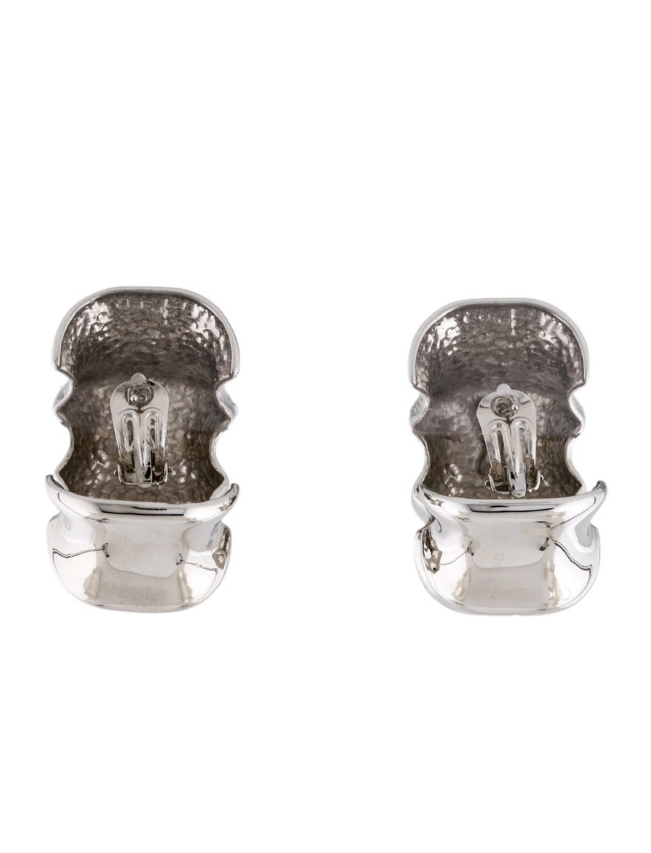 KHAITE Medium Julius Hoop in Silver