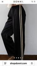 DONNI LOS ANGELES NWT SOLD OUT TRACK PANT in butter Sz XS