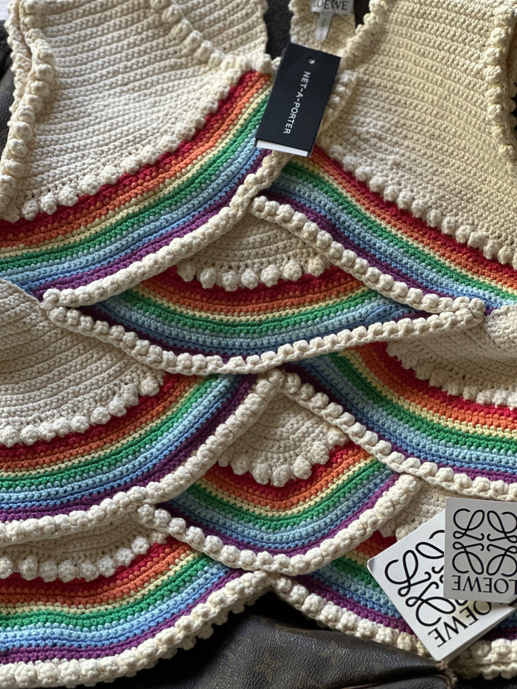 LOEWE NWT hand knit sweater purchased from Net-A-Porter Sz XS