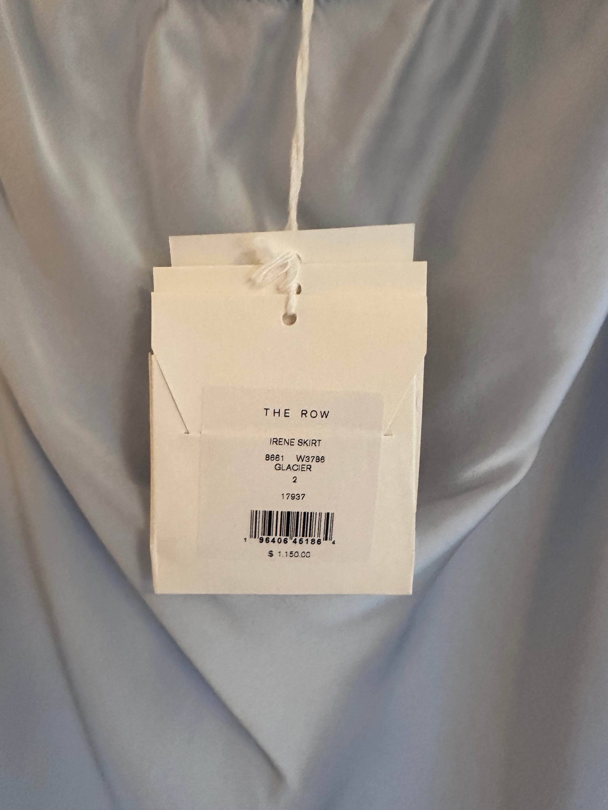 THE ROW silk Irene in Glacier- sold out! Sz 2