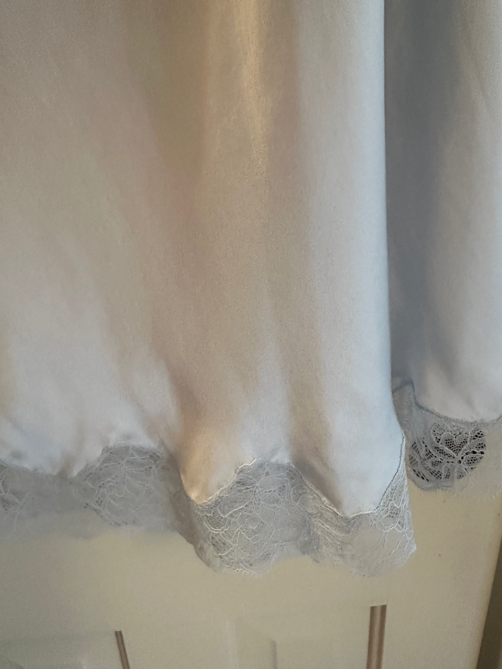 THE ROW silk Irene in Glacier- sold out! Sz 2