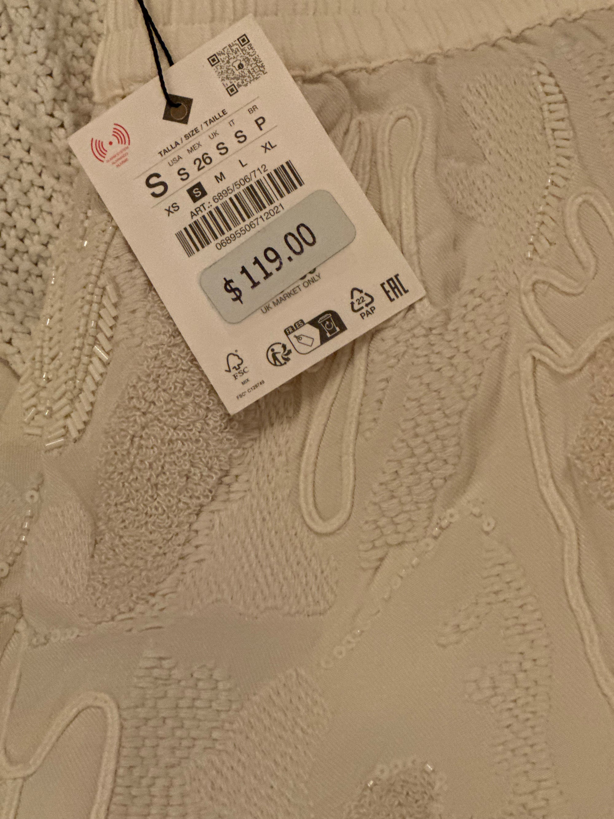 Most Wanted Beaded Shorts from Zara