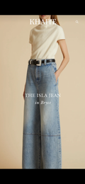 KHAITE ISLA JEANS in Bryce Sz 23