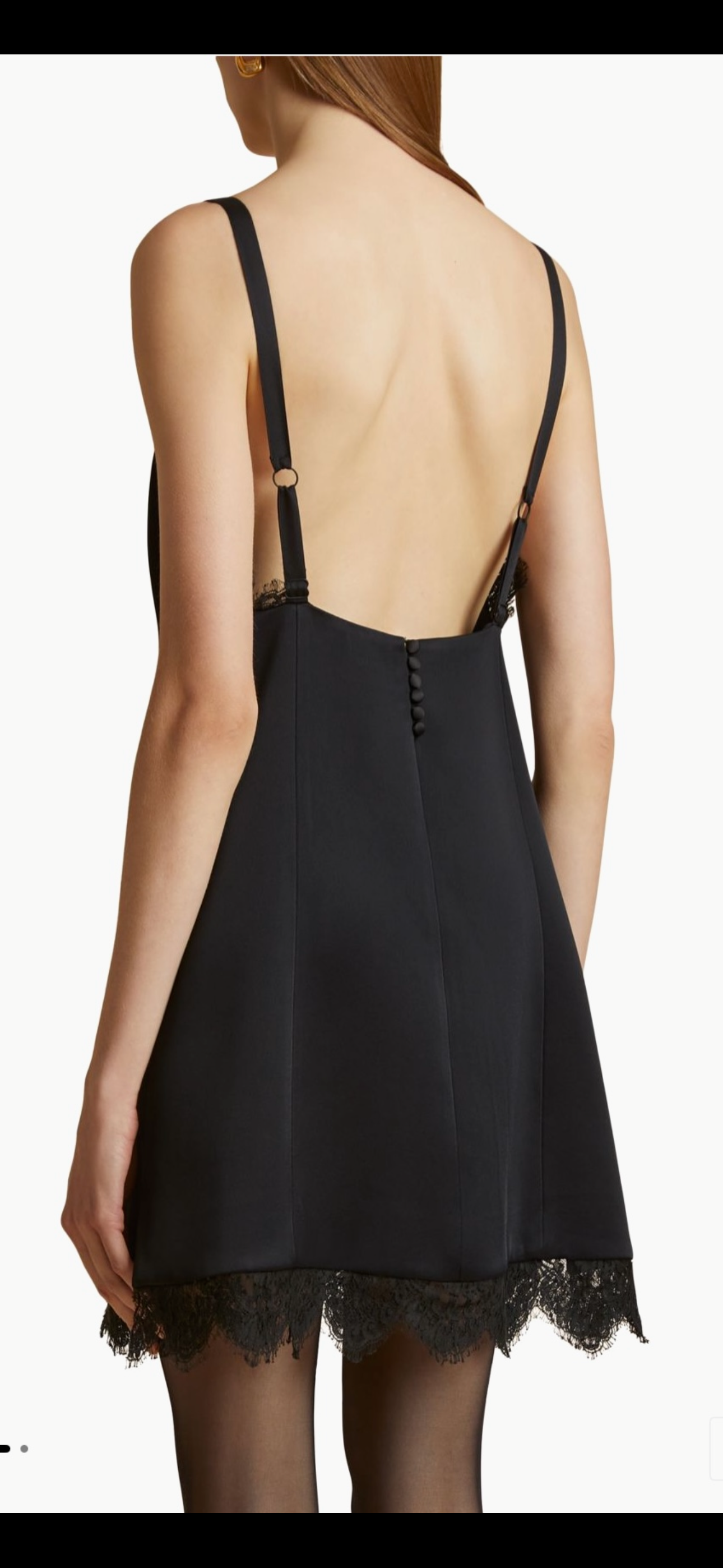 KHAITE BO Black Dress Pristine Sz 2
