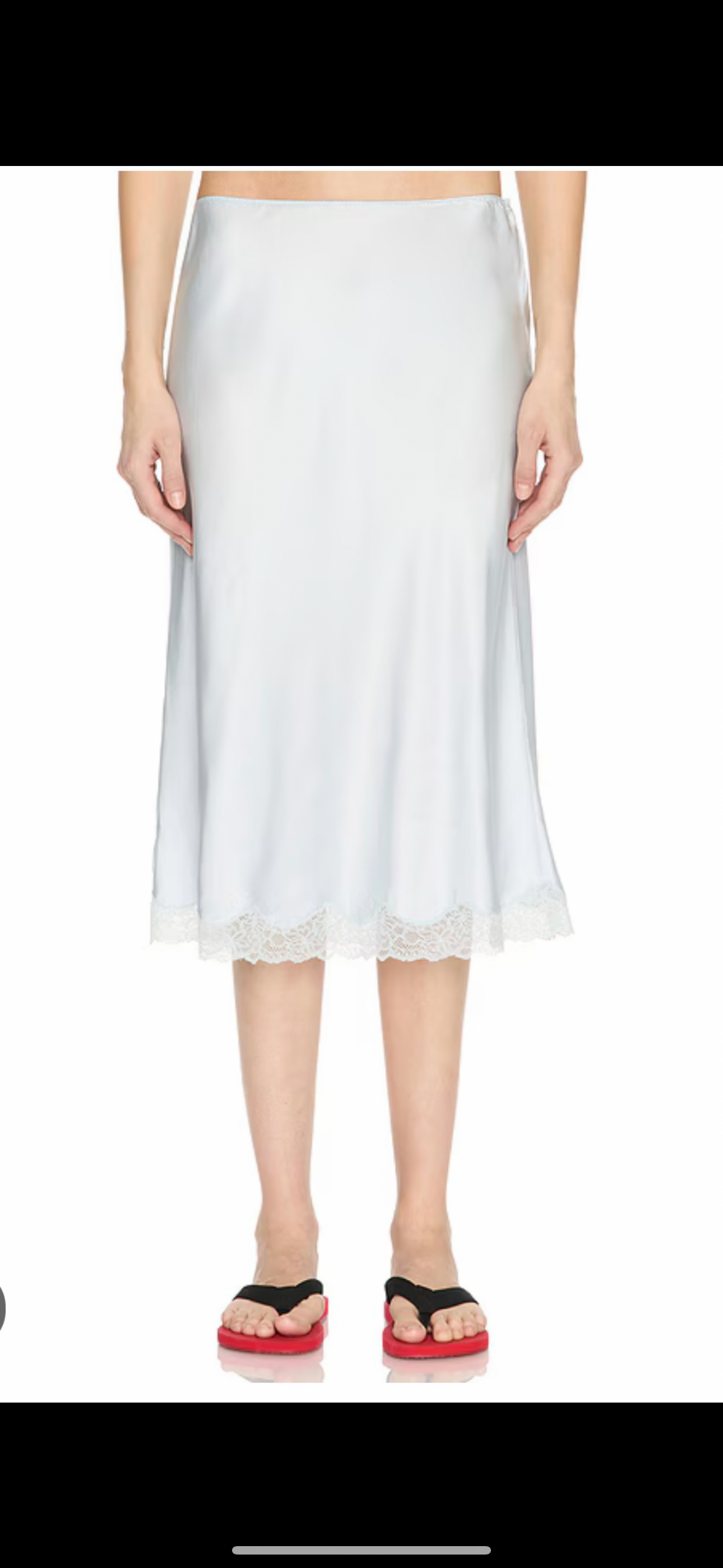 THE ROW Irene Silk skirt NWT Sz 2