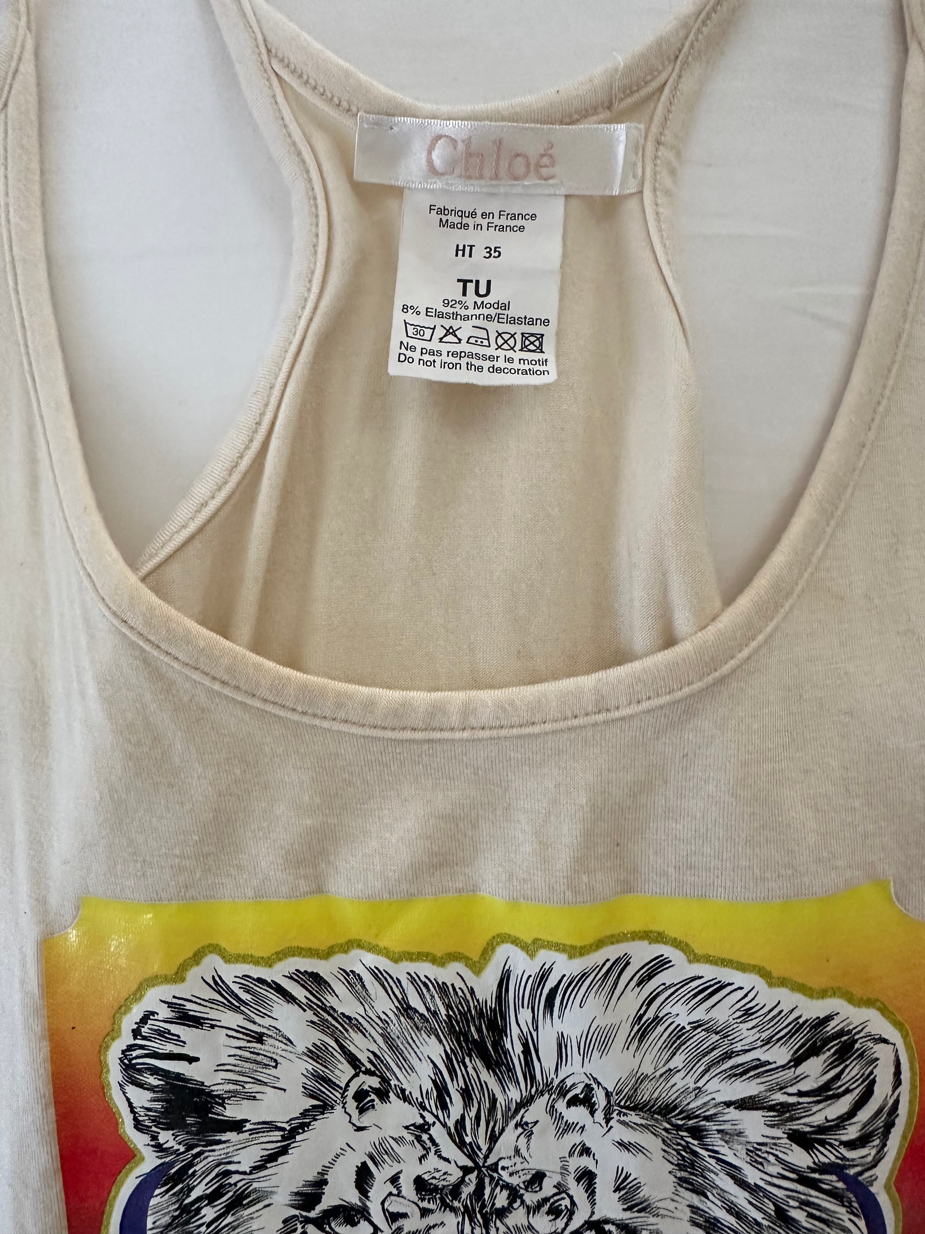 Chloe - 2002 Stella McCartney Madonna’s favorite shirt! Only one left to my knowledge - For the Leo’s